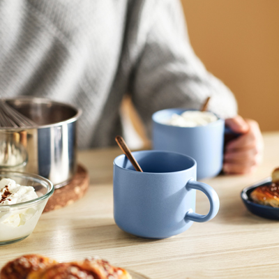 IKEA-tobisfisk mavi lila kupa