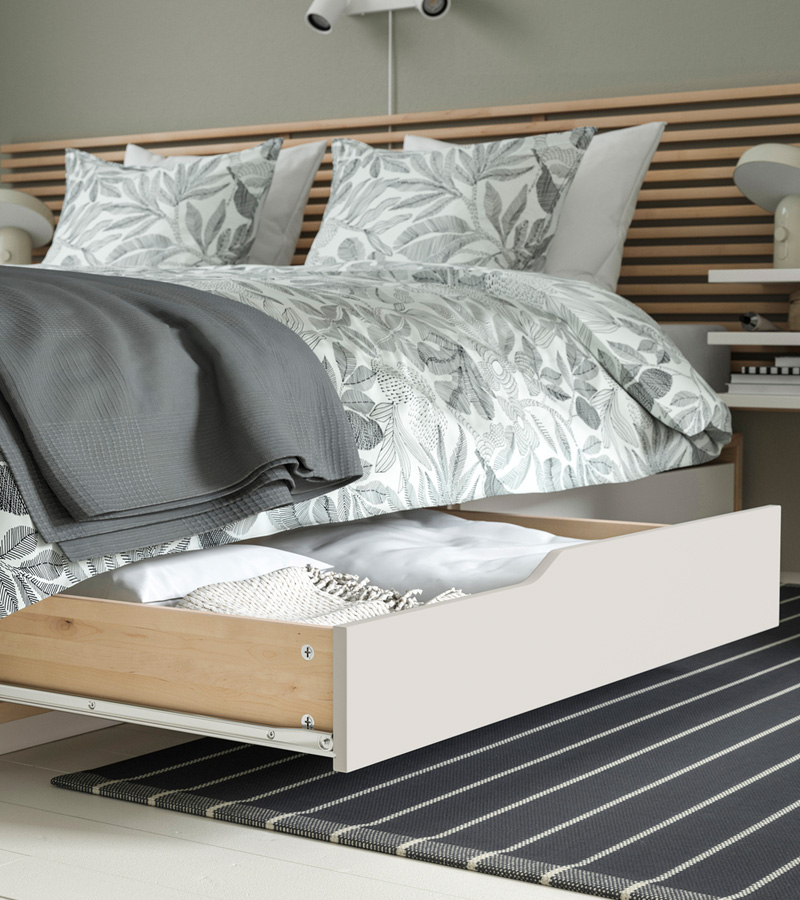 IKEA-mandal cift kisilik baza