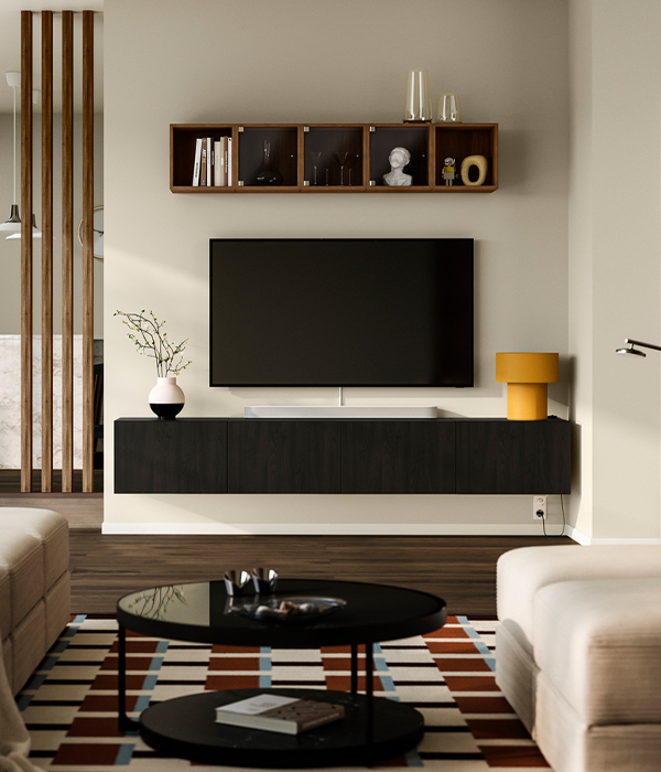 IKEA-besta venge tv sehpasi