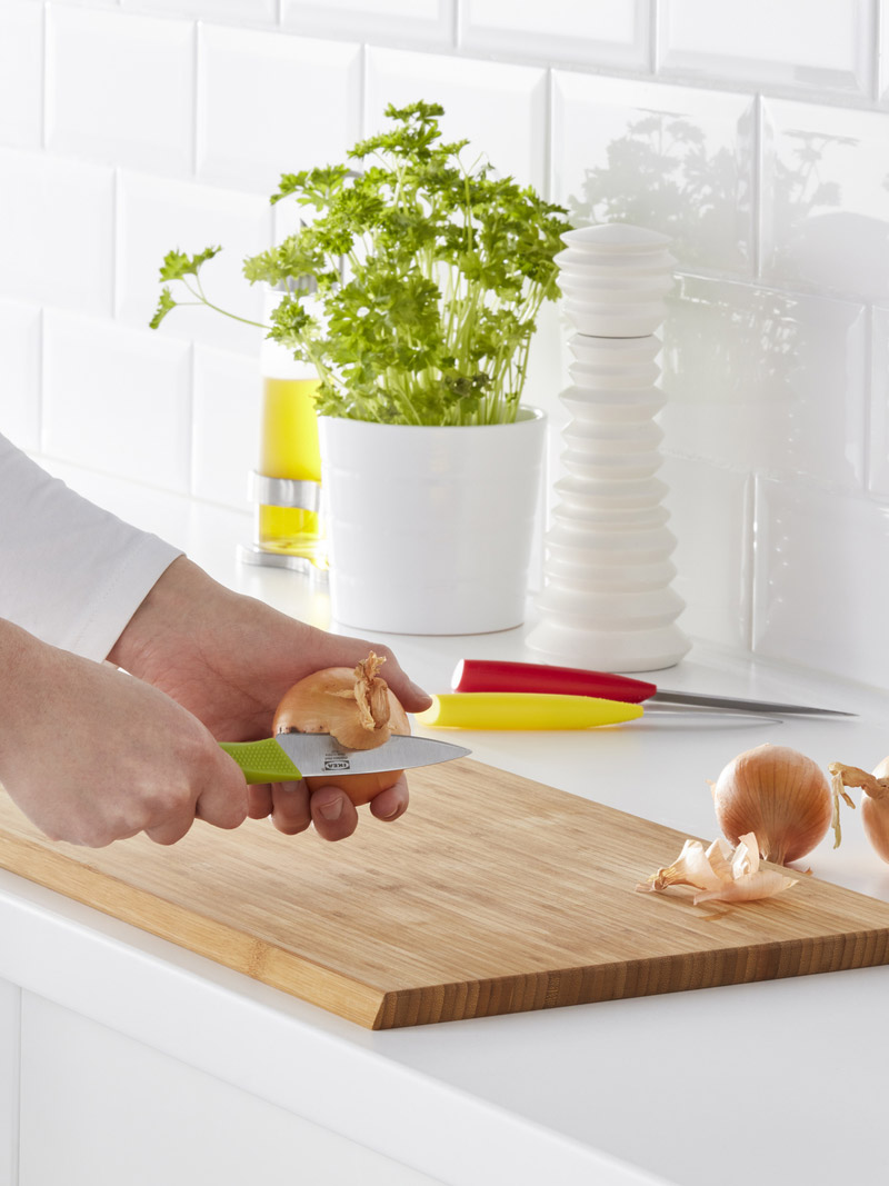 IKEA-matdoft cok renkli bicak seti