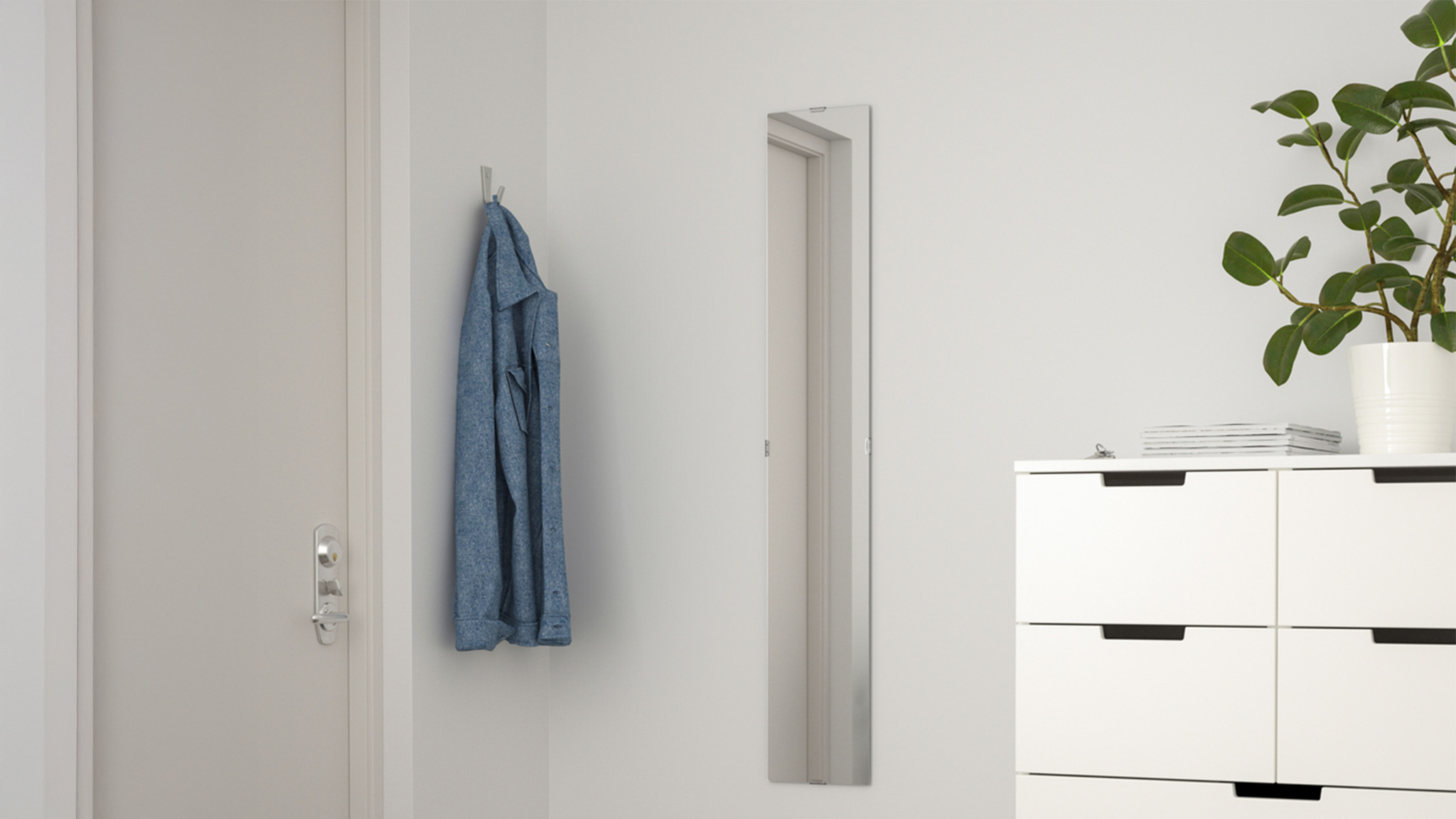 IKEA-frebro seffaf 20x120 boy aynasi