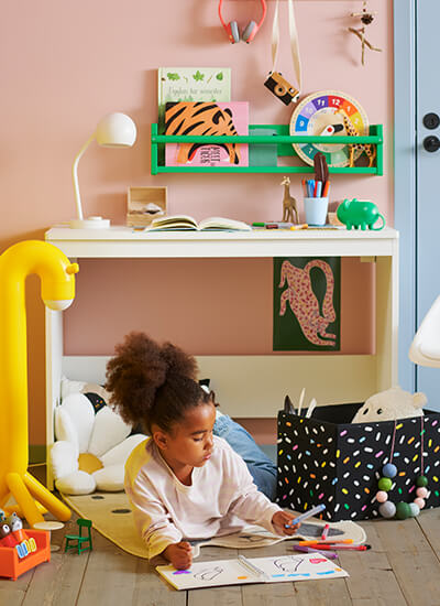 IKEA-lastare beyaz 100x42x74 cm calisma masasi 01