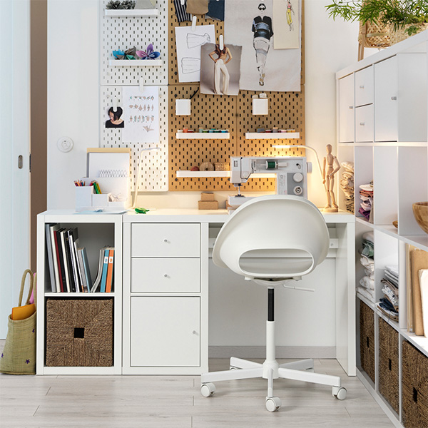 IKEA-kallax calisma masasi 01