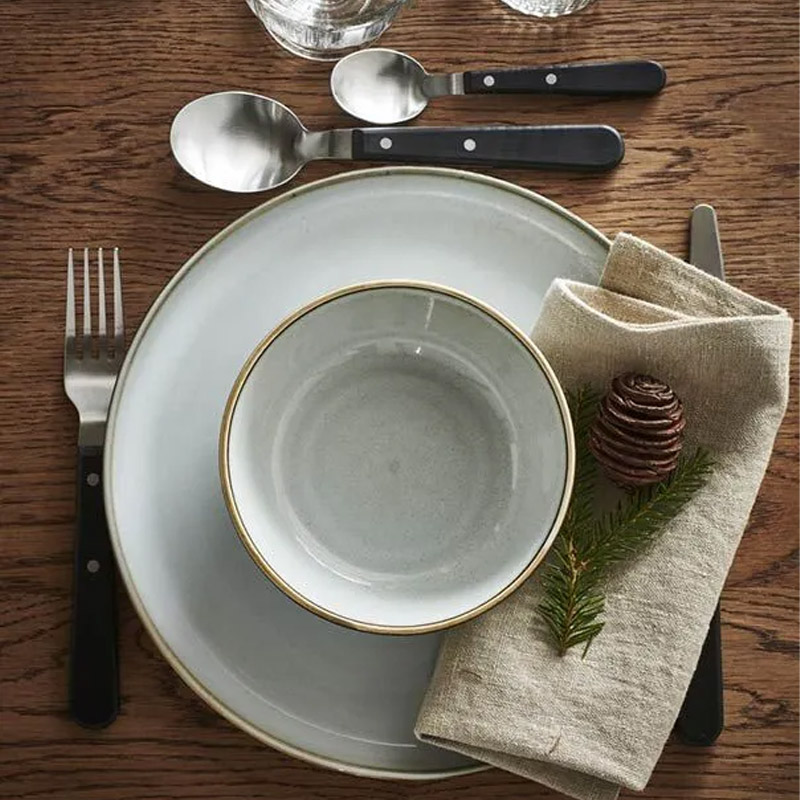 IKEA-livnara siyah 6 kisilik catal bicak takimi 2