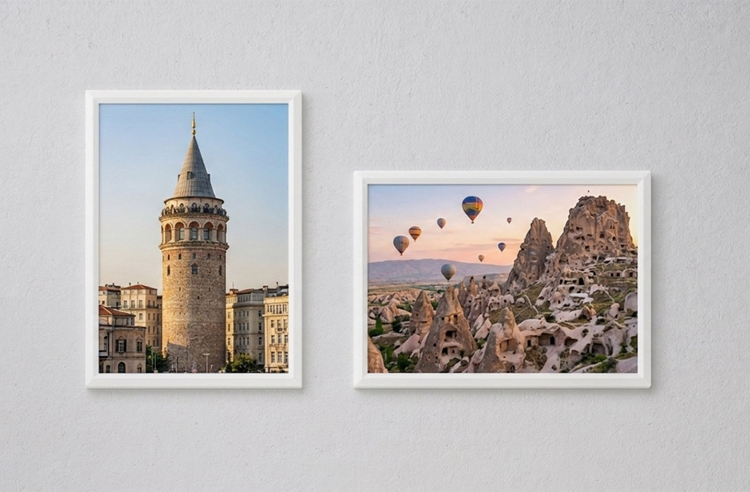 IKEA-yllevad beyaz cerceve