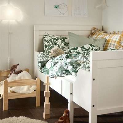 IKEA-sundvik uzayabilen cocuk karyolasi