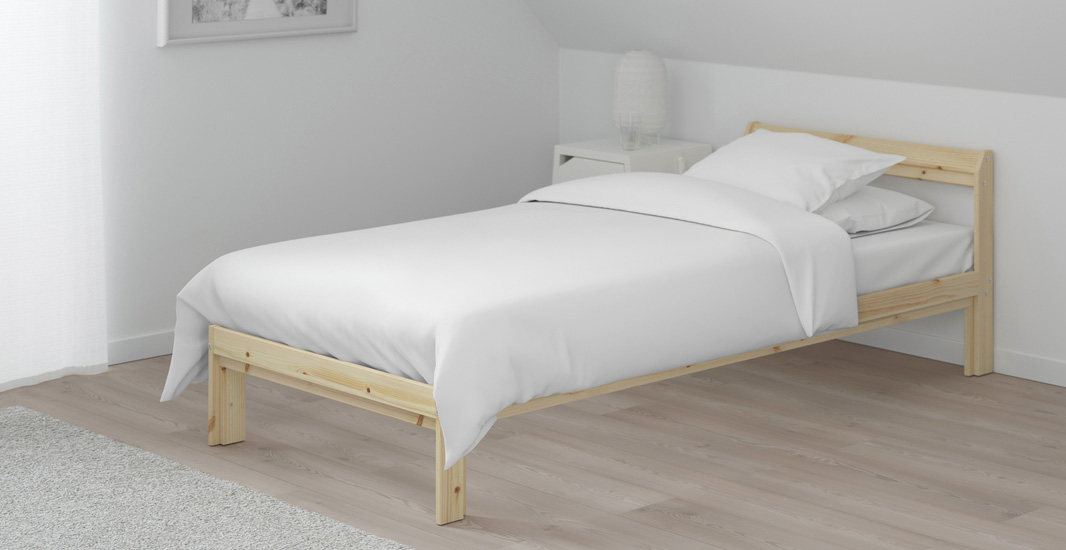 IKEA-neiden tek kisilik karyola