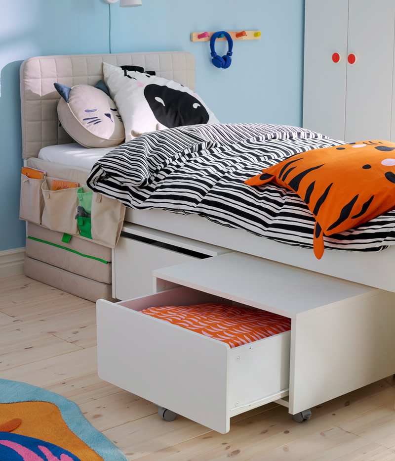 IKEA-slakt karyola saklama kutusu