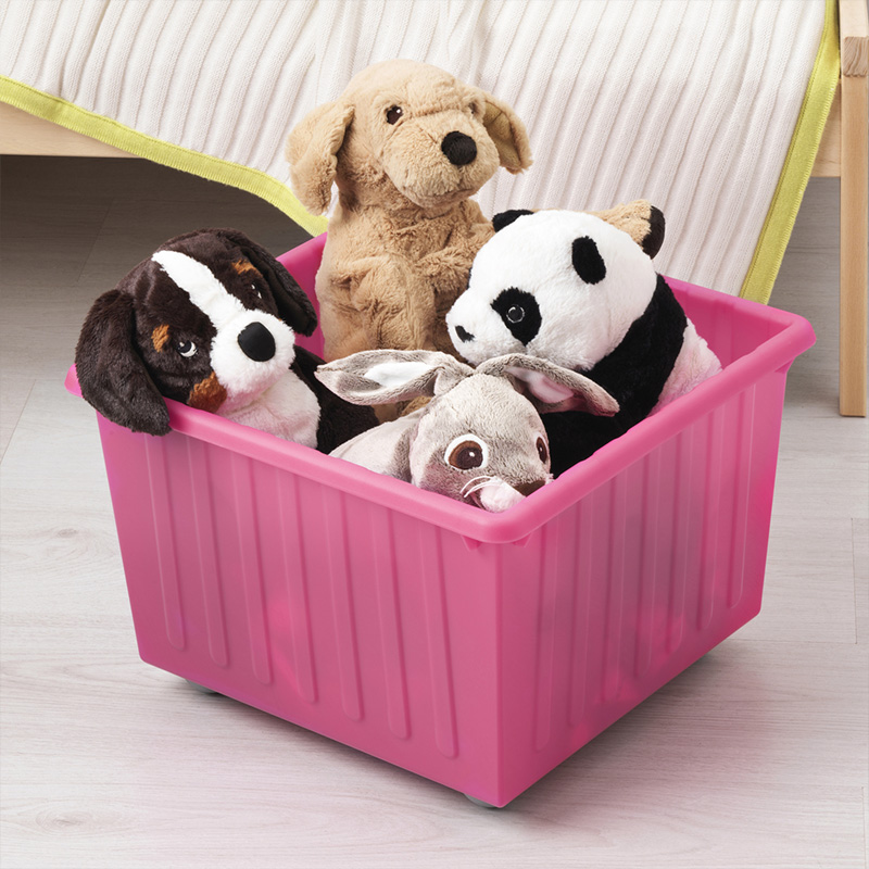 IKEA-vessla tekerlekli kutu