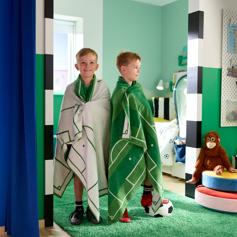 IKEA-sportslig cocuk banyo havlusu