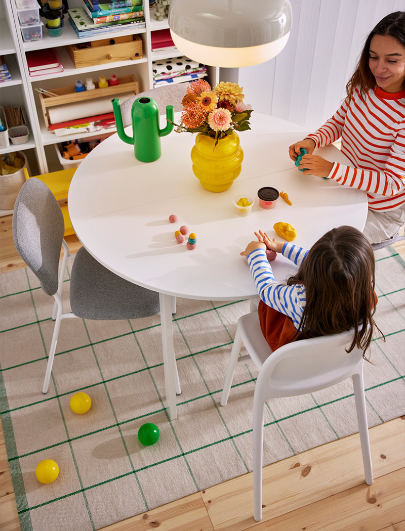 IKEA-kallarhals sari cam vazo