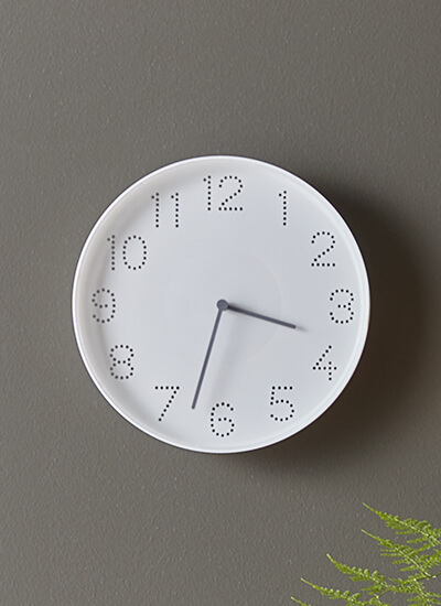 IKEA-tromma beyaz duvar saati 01