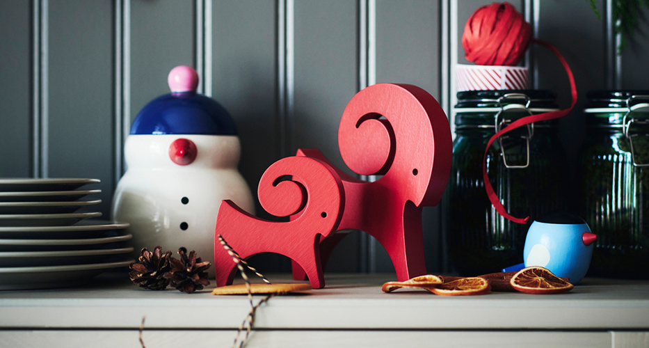 IKEA-vinterfint dekoratif aksesuar