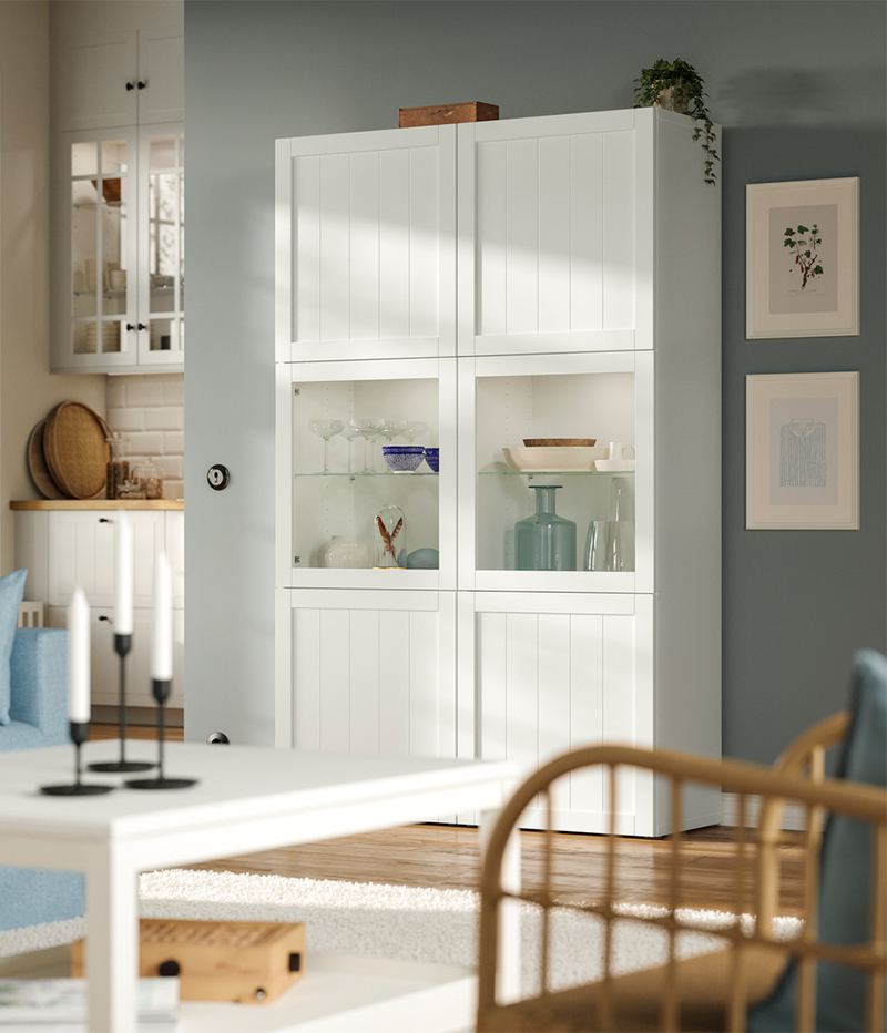 IKEA-besta dolap kombinasyonu