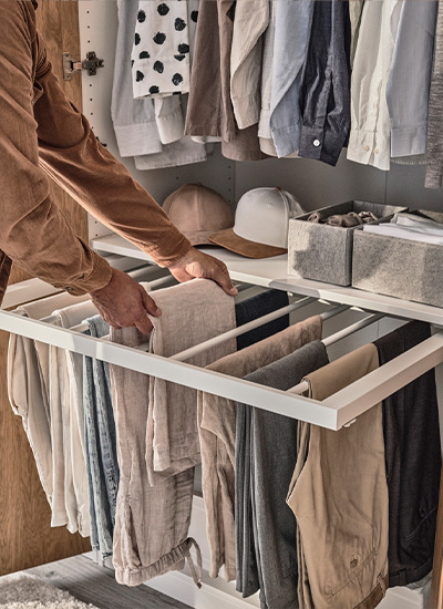 IKEA-komplement beyaz surgulu pantolon askisi