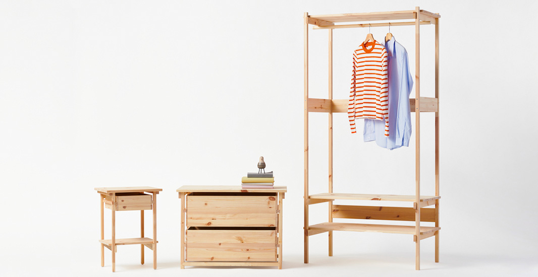 IKEA-kronoren acik gardirop