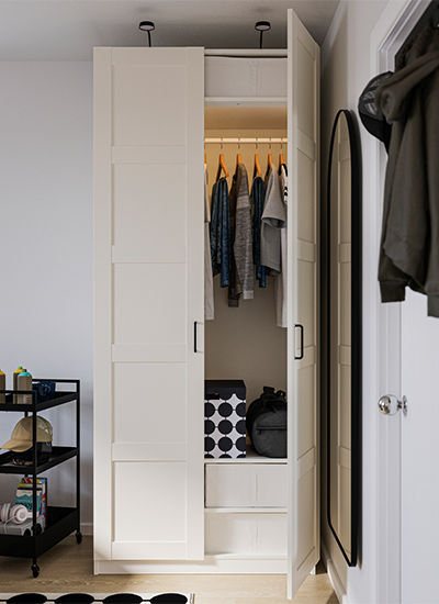 IKEA-pax bergsbo gardirop
