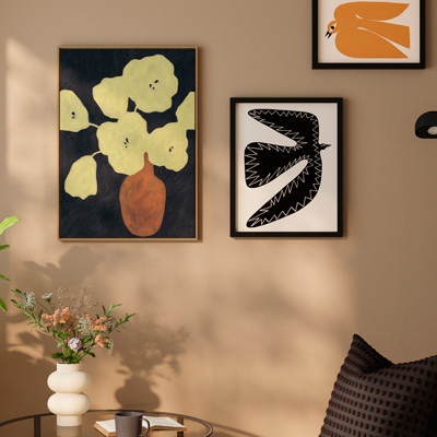 IKEA-blodflader cerceveli resim