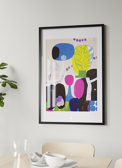 IKEA-rodalm poster