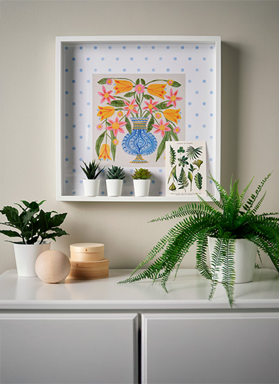 IKEA-sannahed cerceveli poster