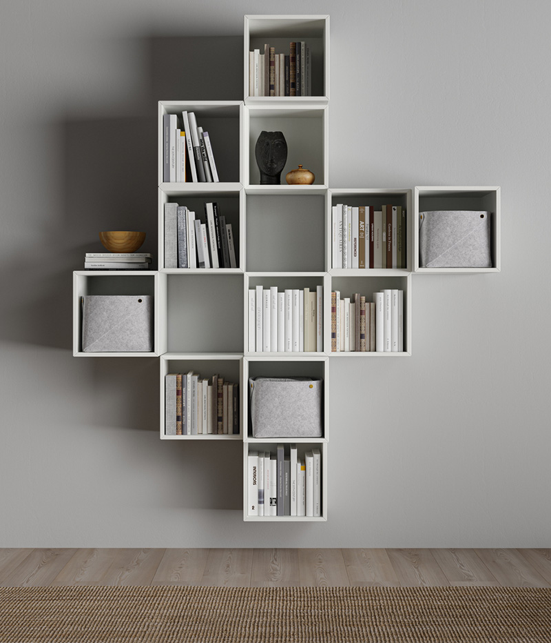 IKEA-eket duvar dolabi kombinasyonu