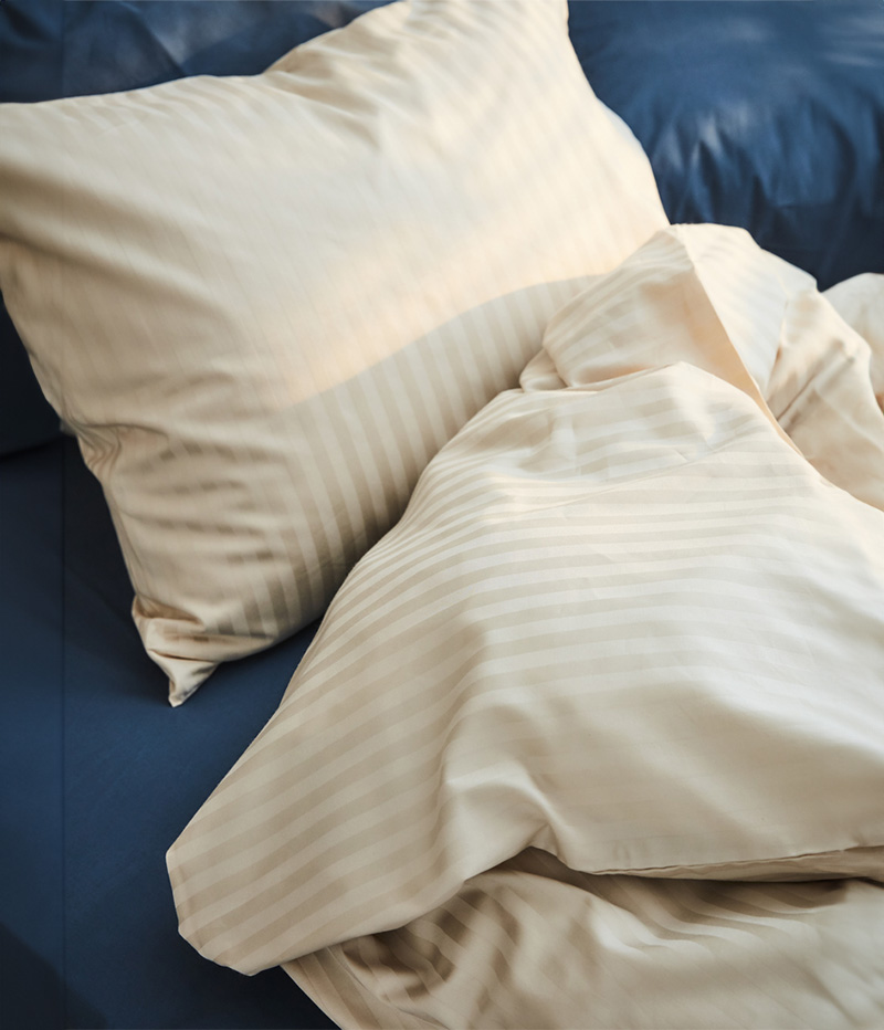 IKEA-nattjasmin cift kisilik nevresim seti