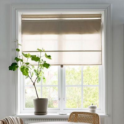 IKEA-ringblomma katlamali stor perde