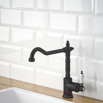 IKEA-glittran siyah eviye bataryasi 2