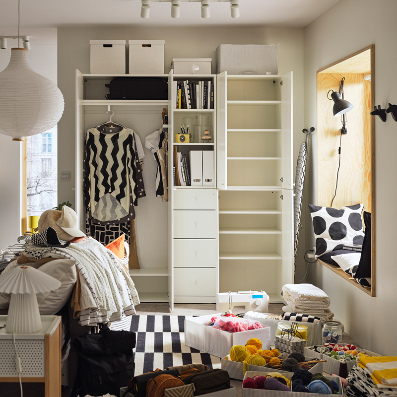 IKEA-gardirobunuzu en verimli sekilde nasil kullanabilirsiniz
