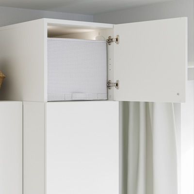 IKEA-lastare kapakli gardirop yukseltme