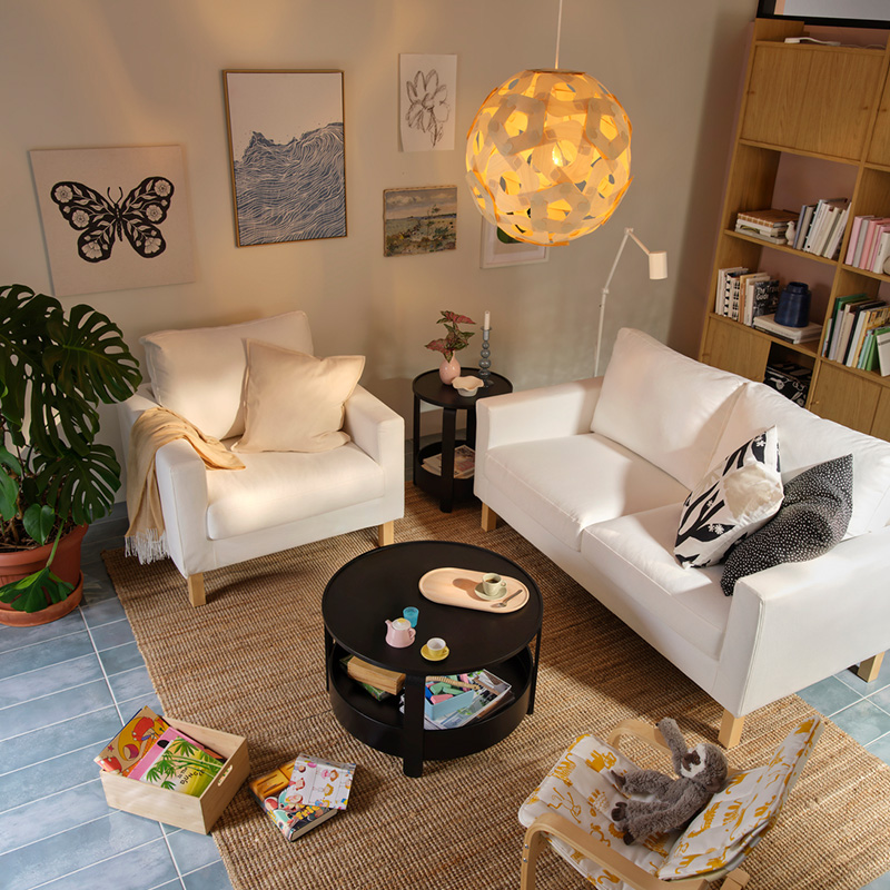 IKEA-saltsjobaden ikili kanepe