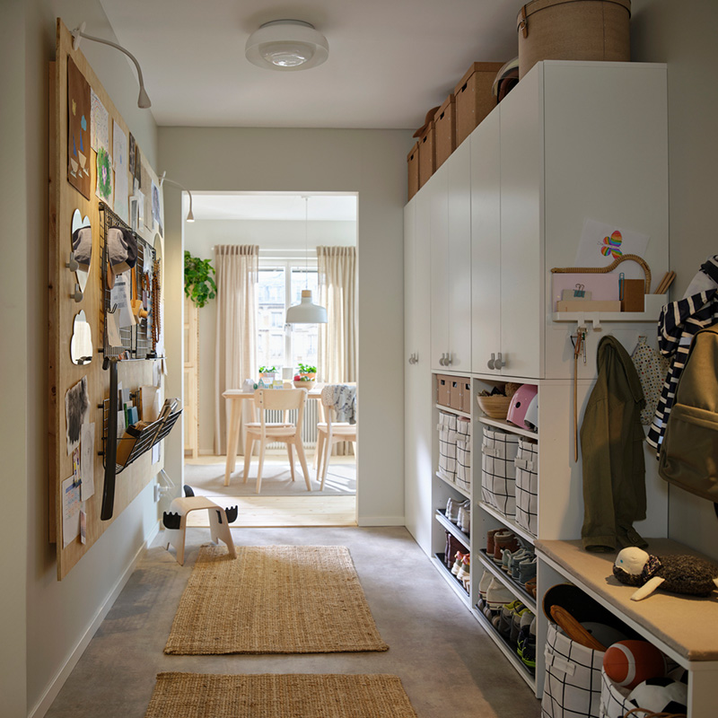 IKEA-lohals naturel jut hali