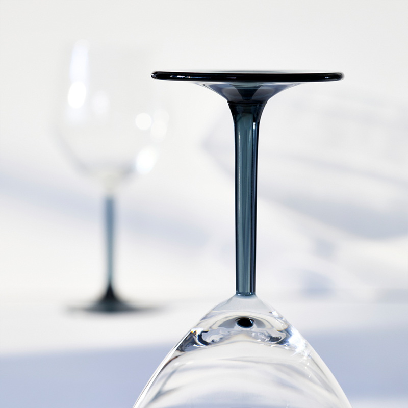 IKEA-rodraka mavi gri cam sarap kadehi