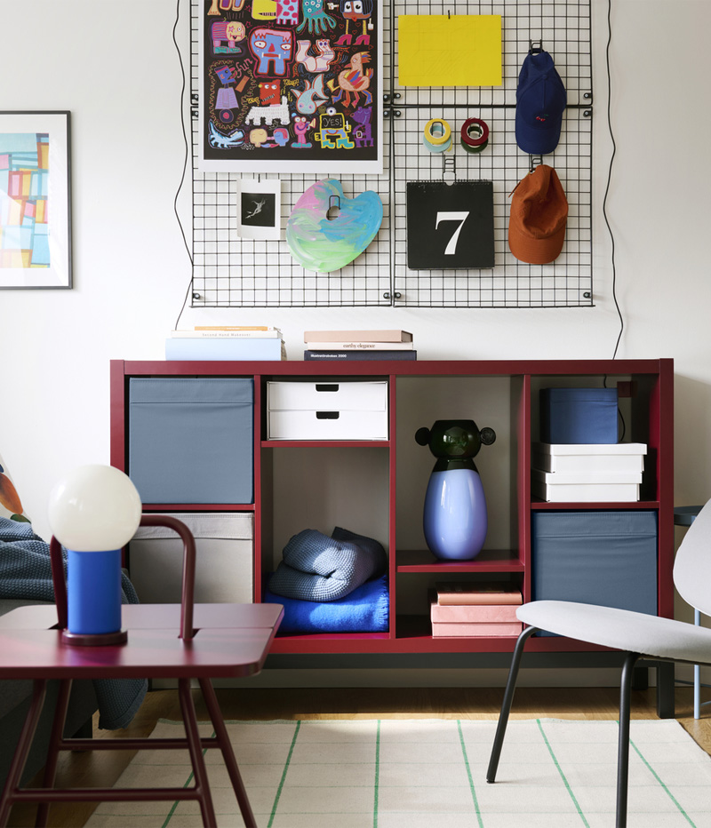 IKEA-kallax depolama sistemleri 01