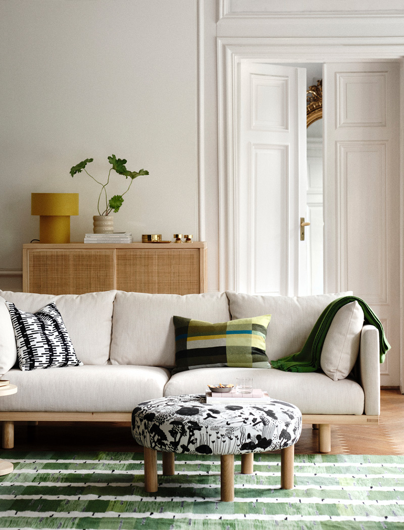 IKEA-stockholm 2025 bej 3lu kanepe