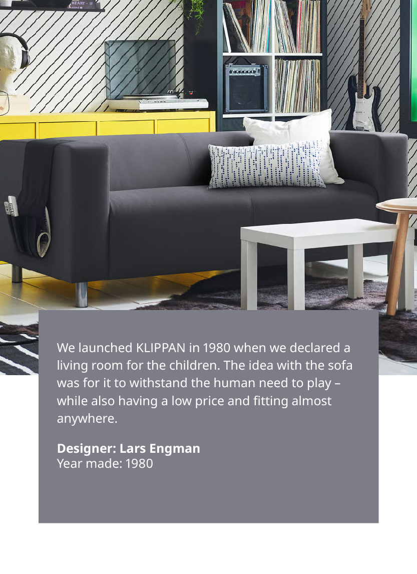 IKEA-klippan kanepe app en