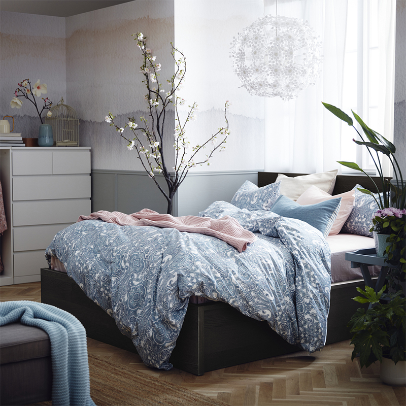 IKEA-malm cift kisilik baza 1