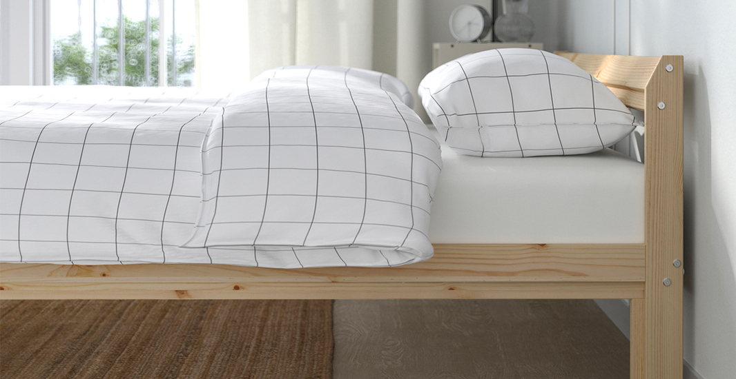 IKEA-neiden luroy cift kisilik karyola