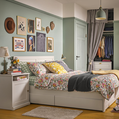 IKEA-fagelfjallet cift kisilik karyola