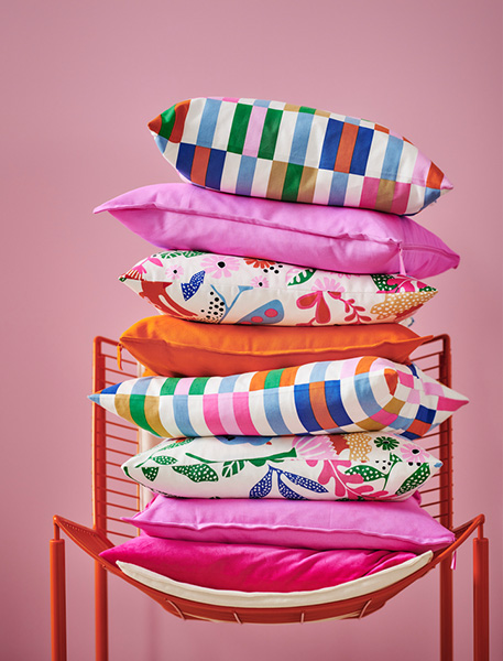 IKEA-pembe kirlent