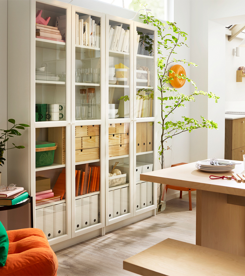 IKEA-billy beyaz kitaplik