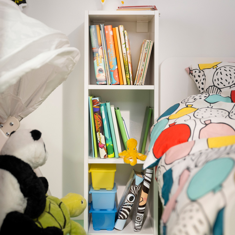 IKEA-platsa smastad cocuk kitapligi