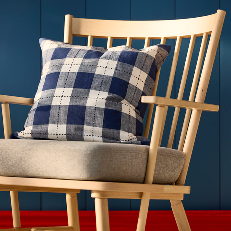 IKEA-persbol tekli koltuk hus