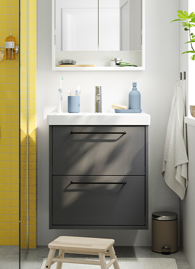 IKEA-havback koyu gri lavabo dolabi 01