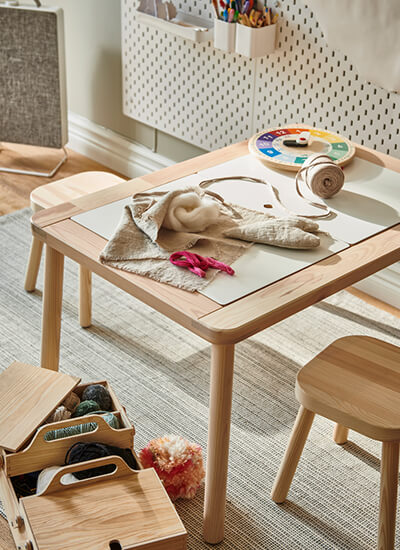 IKEA-flisat cocuk masasi