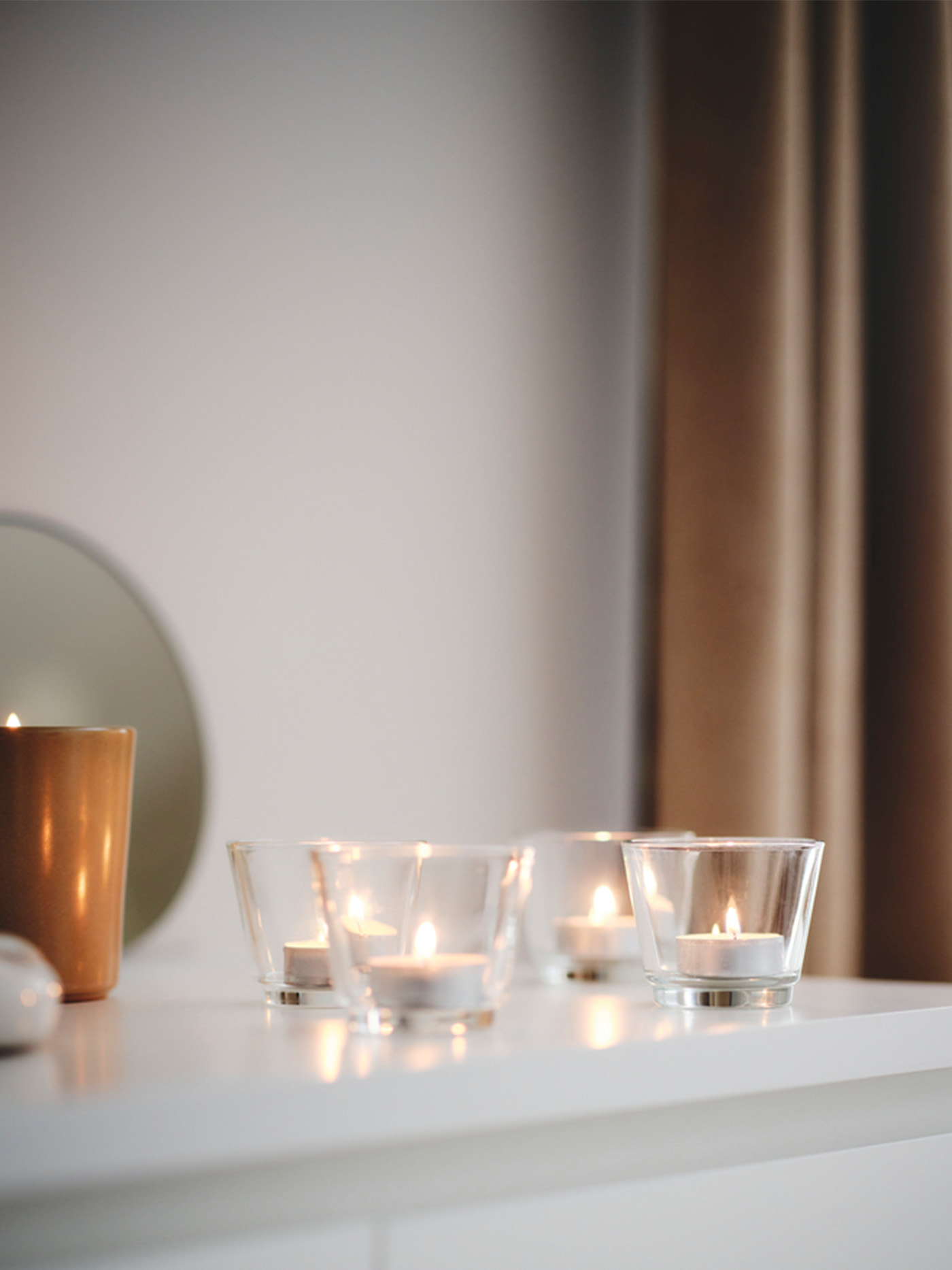 IKEA-galej tealight mumluk