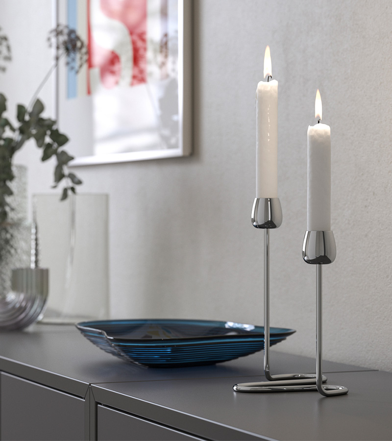 IKEA-silverparon lame samdan