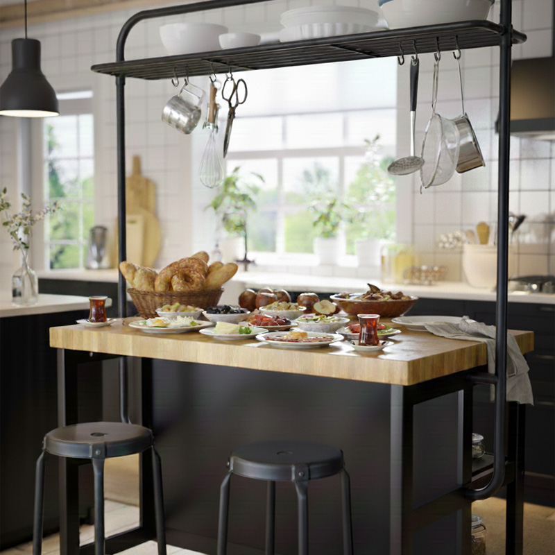 IKEA-vadholma rafli mutfak adasi