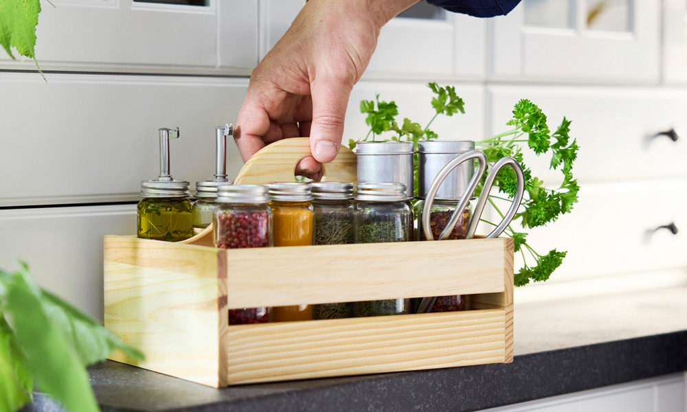 IKEA-chokladhaj ahsap tasinabilir duzenleyici