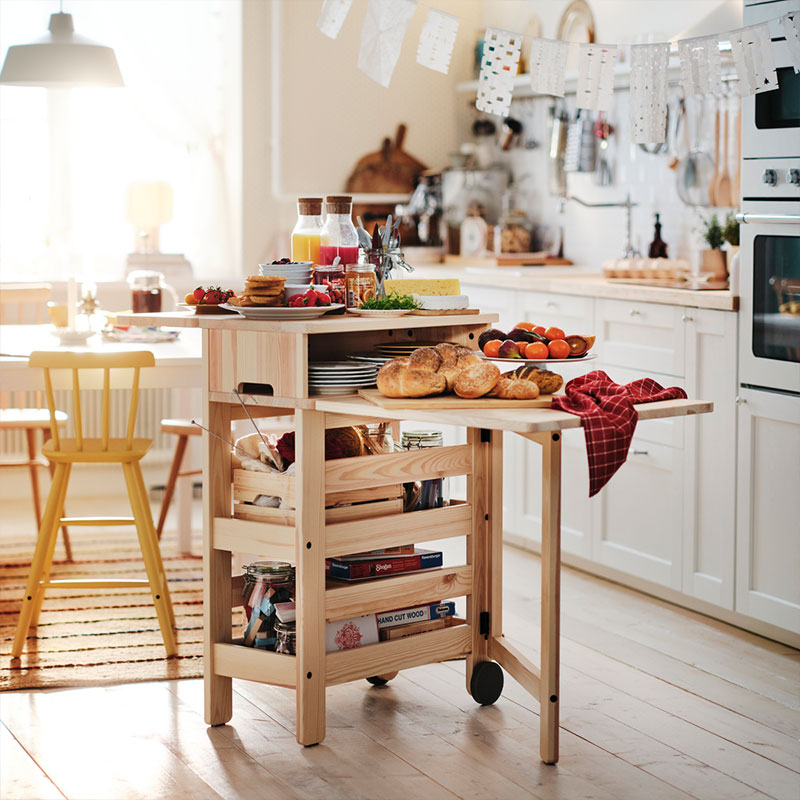 IKEA-resaro 1 2 kisilik katlanir mutfak masasi